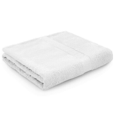 Telo bagno di spugna Tintaunita cm.100 x 150 colore bianco - Gabel