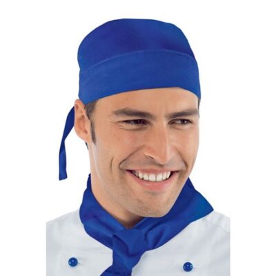 Bandana unisex colore blu Cina – Isacco
