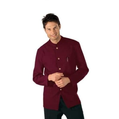 Giacca uomo coreana bordeaux - Isacco