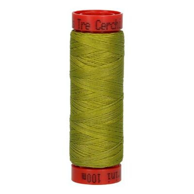Spagnoletta Tre Cerchi Rosso da 100 metri in cotone - disponibile in tutti i colori