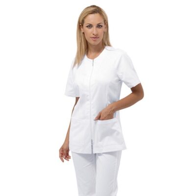 Casacca donna Roses colore bianco