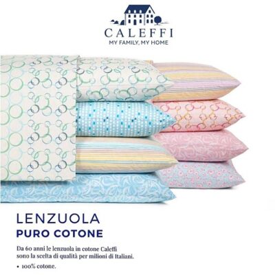 Completo letto una piazza di puro cotone - PROMO VALIDA FINO AL 31/05/2025