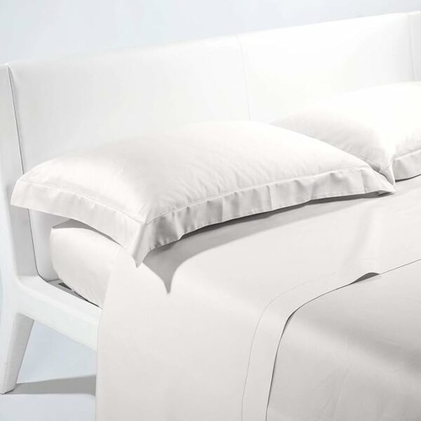 Completo letto matrimoniale di raso - immagine 2