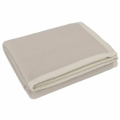 Coperta matrimoniale Daisy in pura lana cm.230 x 270