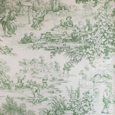 Tessuto Toile de Jouy in altezza cm.280