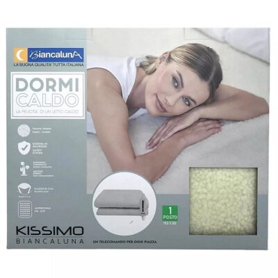 Scaldaletto Dormi Caldo letto singolo 80 x 150 Biancaluna