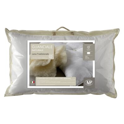 Guanciale di lana tradizionale
