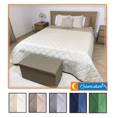 Trapuntino Indicolor letto matrimoniale - Biancaluna